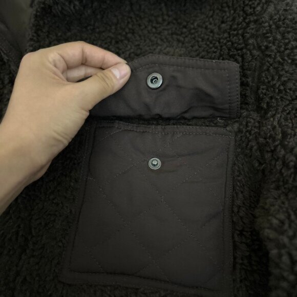 ALO Yoga Espresso Edge Shacket — Women’s Size S - Picture 3 of 9